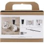 Mini Kit DIY Modelage, noir, Sculpture