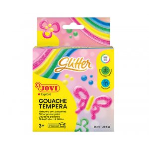 Peinture tempera - Jovi - Gouache pailletée 4 x 35 ml Peinture tempera - Jovi - Gouache pailletée 4 x 35 ml