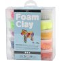 Foam Clay - couleurs mlanges 10 x 35 g