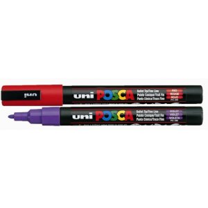Marqueur Posca PC-3M 0,9-1,3 mm Fin - Différentes couleurs Marqueur Posca PC-3M 0,9-1,3 mm Fin - Différentes couleurs
