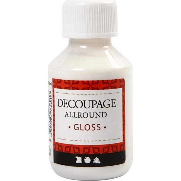 Vernis de dcoupage - polyvalent - brillant - 100 ml