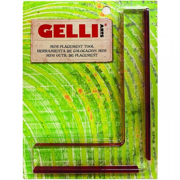 Plaque de pression - Gelli Arts - Outil de placement parfait mini
