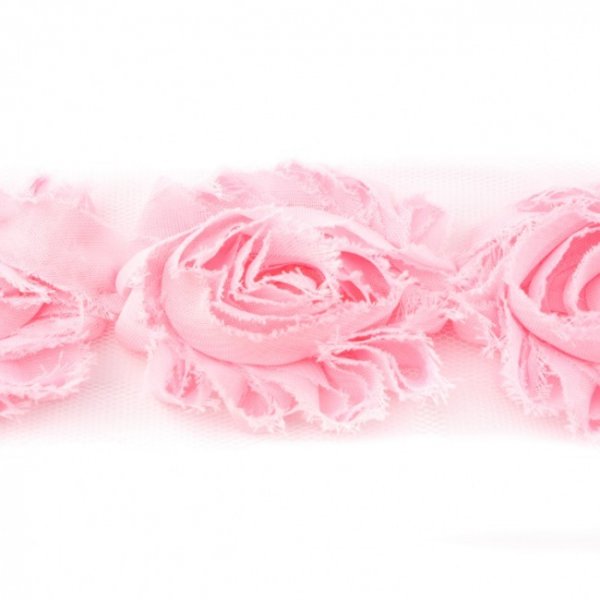 Tissu Tulle - Grande fleur