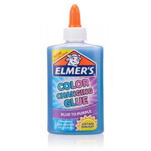Glue Elmers - Colle à changement de couleur -147 ml - Bleu-violet Glue Elmers - Colle à changement de couleur -147 ml - Bleu-violet