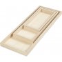 Plateaux - oblongs - 3 pcs
