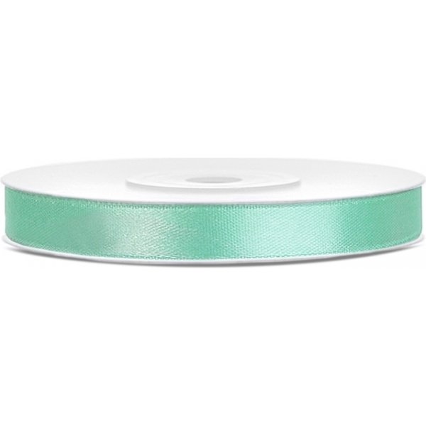 Ruban Satin - 25 m - Menthe