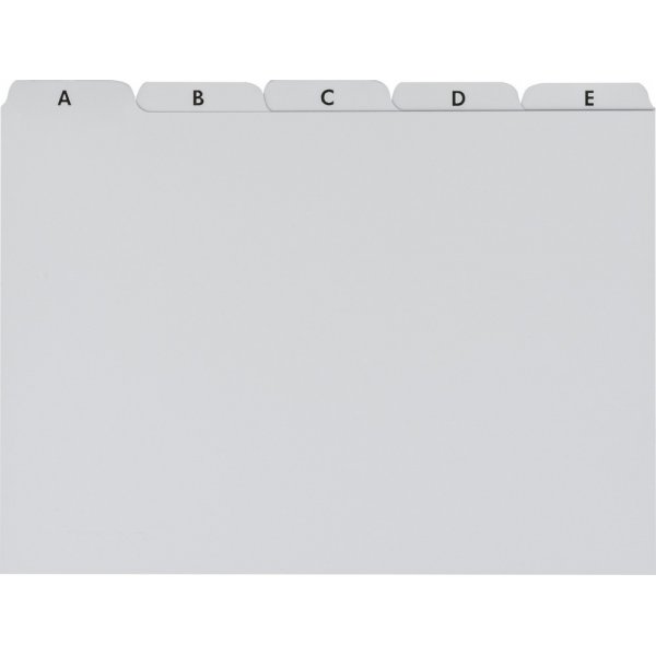Carte d\\\'criture - Registre A5 - plastique gris
