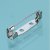 Broche broche 25 mm - paquet de 100. plaqué nickel Broche broche 25 mm - paquet de 100. plaqué nickel