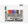 Marqueurs pour verre et porcelaine - couleurs mlanges - semi opaques - 1-2 mm - 12 pcs