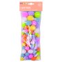 Pompon couleurs pastel 100 pcs
