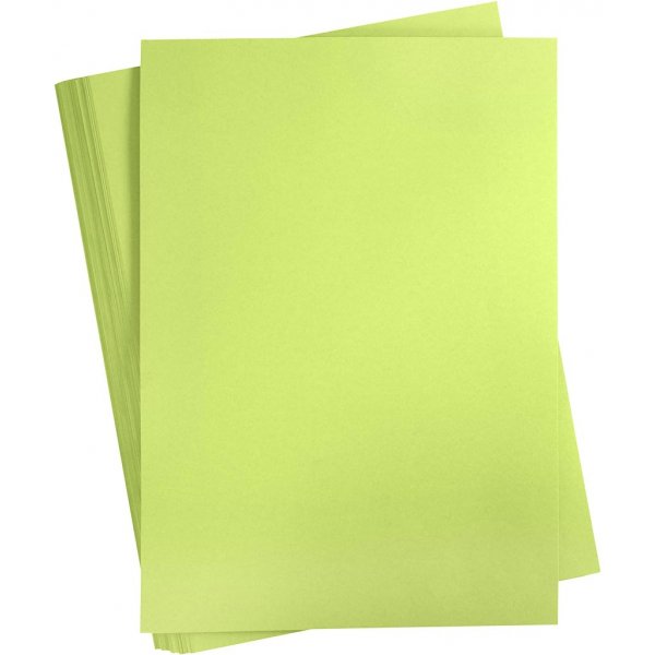 Carton color - vert clair - A2 - 180 g - 100 feuilles