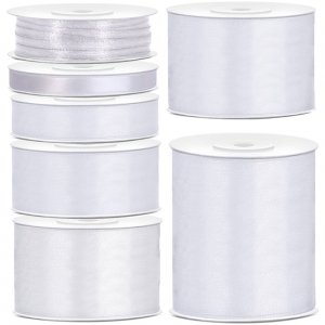 Ruban Satin - 25 m - Blanc Ruban Satin - 25 m - Blanc