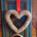 Image client Styrolite forme 200 mm - cadre en forme de coeur