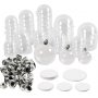 Boule dco - 5/6/8 cm - 60 pcs