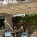 Image client Toile de store et tissu décoratif Toldo 320 cm de large Blanc crème