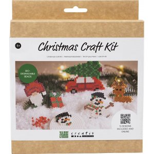 Kit DIY NABBI BioBeads - Voiture de Noël - renne - bonhomme de neige - Père Noël et cadeau de Noël Kit DIY NABBI BioBeads - Voiture de Noël - renne - bonhomme de neige - Père Noël et cadeau de Noël