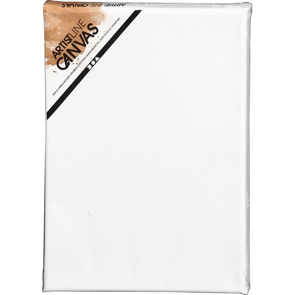 Toile ArtistLine - blanc - 18x24 cm Toile ArtistLine - blanc - 18x24 cm