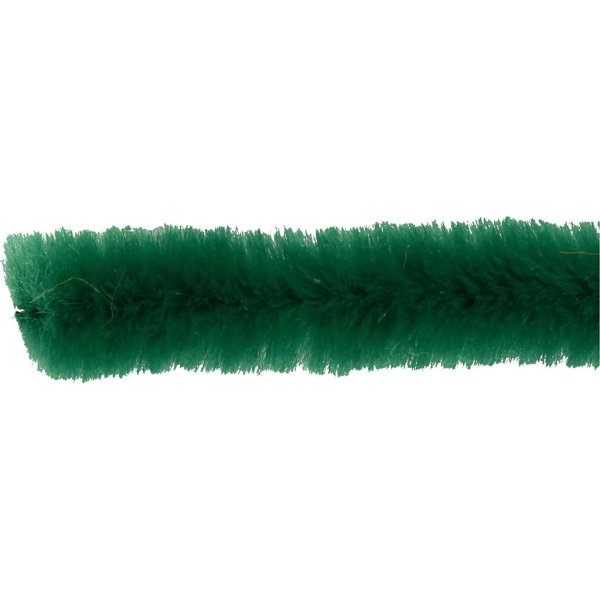 Cure-pipe - 6 mm - vert fonc� - 50 pcs