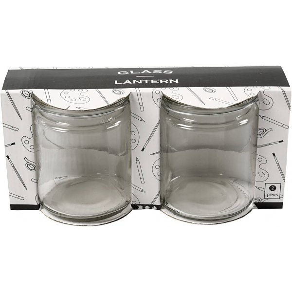 Lanterne cylindrique - 2 pcs Lanterne cylindrique - 2 pcs