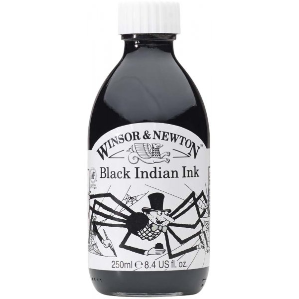 Marqueur W&N 250ml - 030 Encre de Chine noire 250 ml