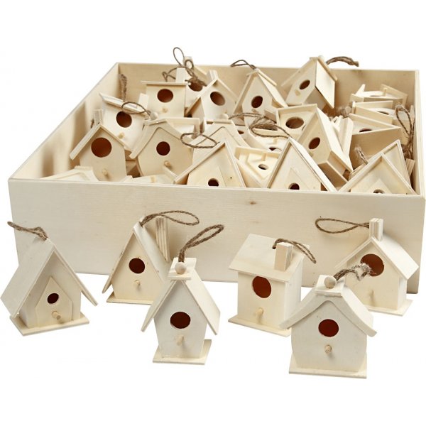 Nichoirs mini - 6 x 10 pcs Nichoirs mini - 6 x 10 pcs