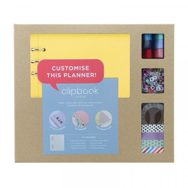 Calendrier systme Filofax Clipbook Kit cratif