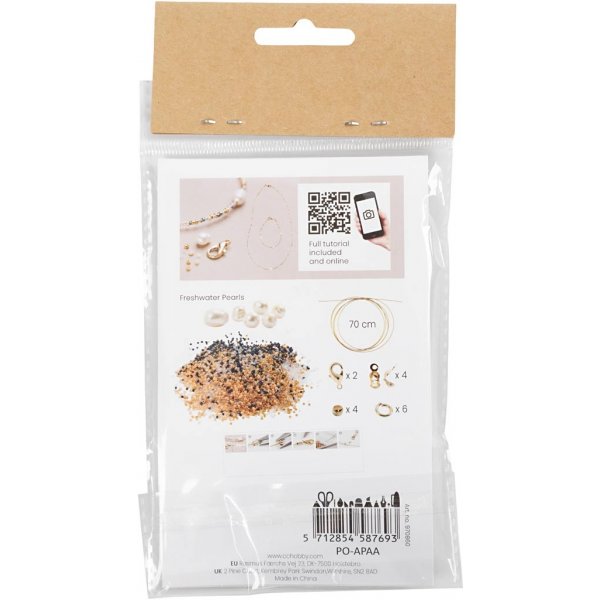 Mini DIY Kit Bijoux - Bracelet et collier avec fermoir