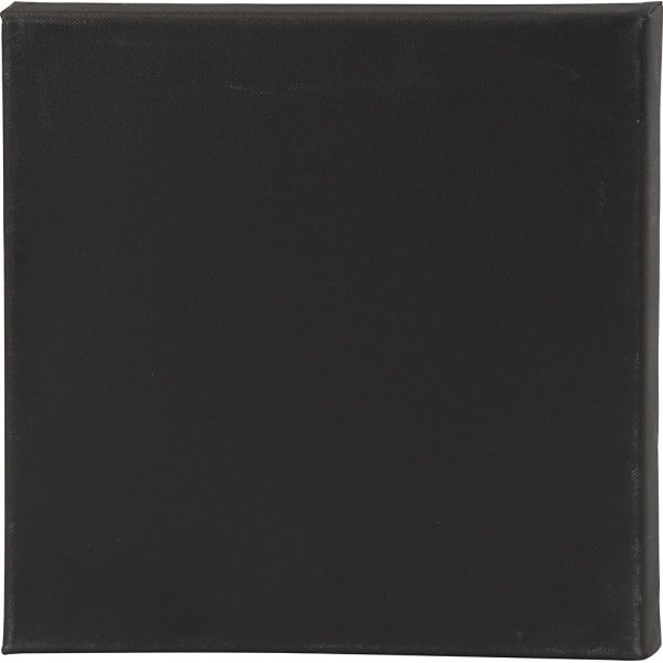 Toile ArtistLine - noir - 30x30 cm