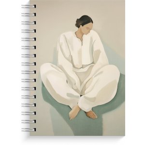 Carnet vierge A5, sans lignes, reliure spirale Carnet vierge A5, sans lignes, reliure spirale