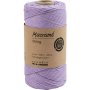 Fil macram, violet, 198 m