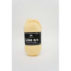 Fil Black Sheep Lisa 8/4 50g - Jaune clair (32) Fil Black Sheep Lisa 8/4 50g - Jaune clair (32)