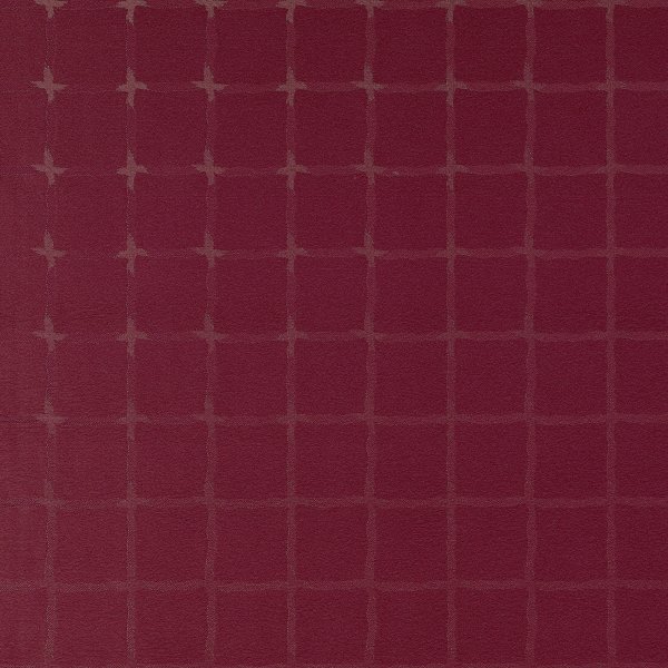 Bche PVC Gaufr Carr - Rouge