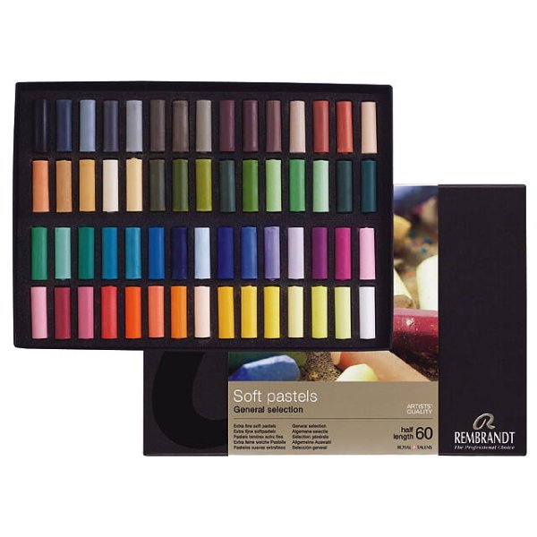 Demi-crayons Pastel Tendre - 60 pcs Demi-crayons Pastel Tendre - 60 pcs