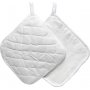 Maniques - blanc - 4 pcs