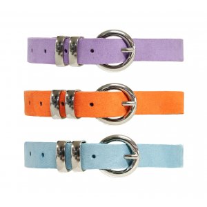 Ceinture femme 20 mm en cuir de veau bross�