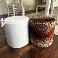 Image client Simili cuir nappa Blanc - 140 cm