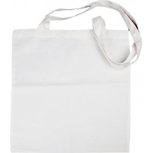 Sac textile à anse longue - blanc Sac textile à anse longue - blanc