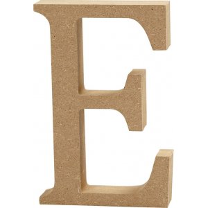 Lettre - 13 x 2 cm - E Lettre - 13 x 2 cm - E