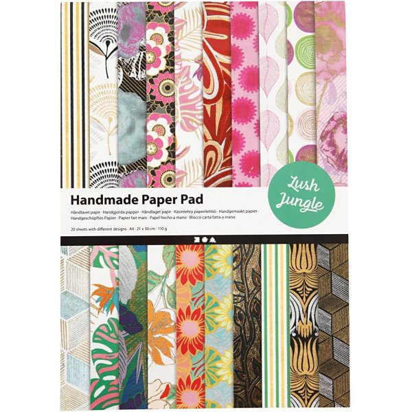 Papier fait main - A4 - 20 feuilles