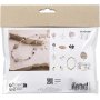 Mini DIY Kit Bijoux, harmonie rose, Collier lourd