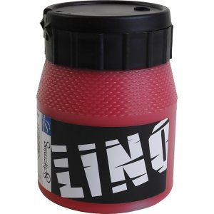 Peinture linoléum - rouge - 250 ml Peinture linoléum - rouge - 250 ml
