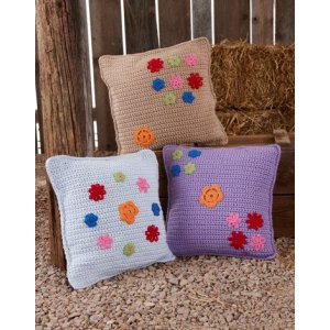 Patron au crochet - Coussins au crochet en fil double Patron au crochet - Coussins au crochet en fil double