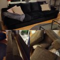 Image client Velours polyester 150 cm - Noir