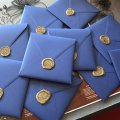 Image client Enveloppes Pollen 140x140 - paquet de 20 - Bleu nuit