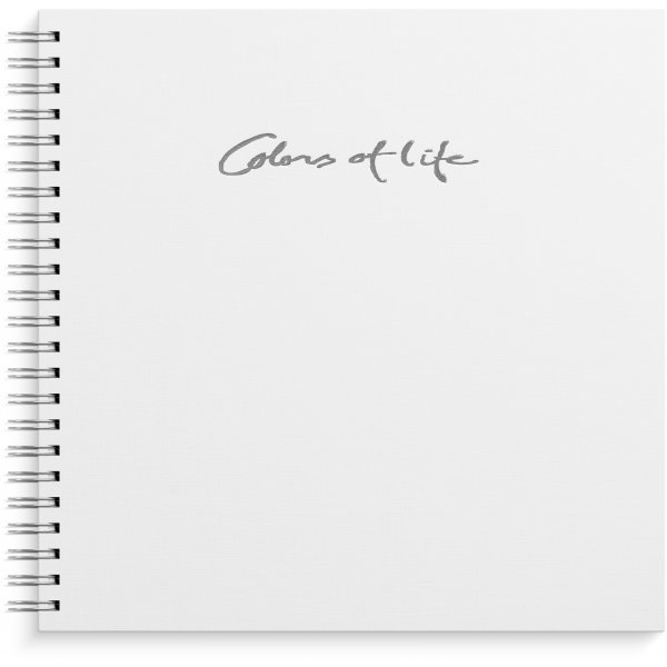 Album photo - Couleurs de la vie - Blanc