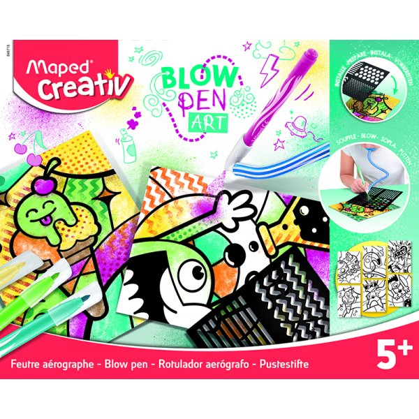 Crayon bleu - Maped - Pop Art (5+ ans)