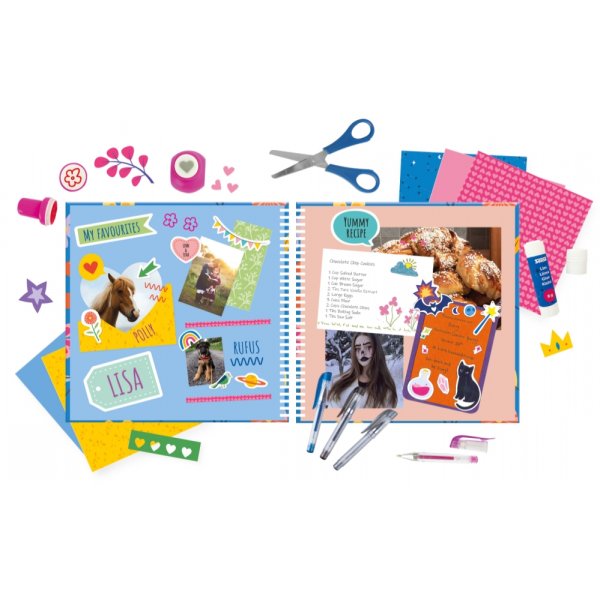 Boîte de loisirs créatifs - Décorez votre propre album Boîte de loisirs créatifs - Décorez votre propre album