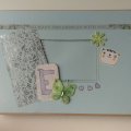 Image client Album pour scrapbooking A 4 / 30 x 21,5 c - marron 25 pages rectangle découpé