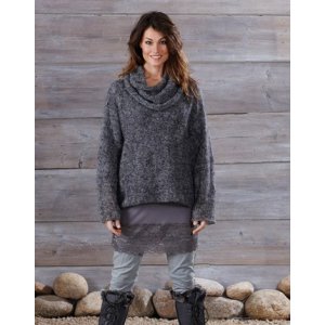 Patron tricot - Pull tricoté travers et col Patron tricot - Pull tricoté travers et col