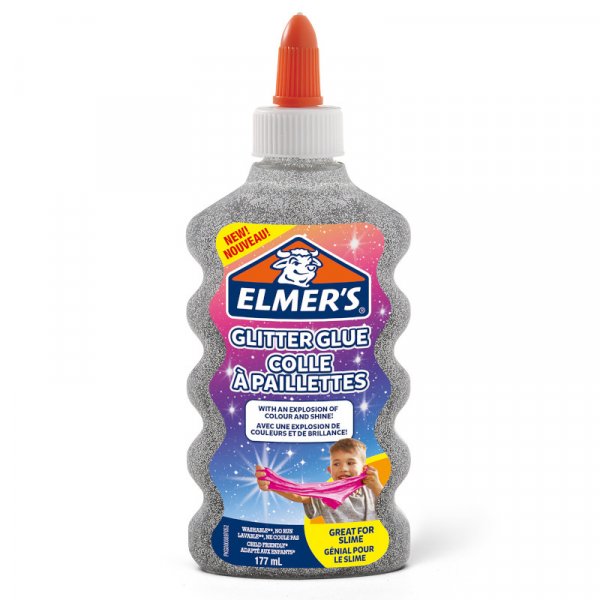 Colle paillete Elmer's - Argent